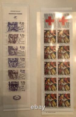 E3012 Meilleure Collection de Timbres de France, 2 Albums CV 2700 $