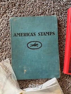 ÉNORME Collection de timbres des États-Unis et étrangers