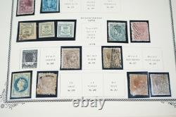 ESPAGNE 1850-1970 COLLECTION DE PLUS DE 1 800 TIMBRES NEUFS ET USAGÉS CONSERVÉS DANS UN ALBUM SCOTT
