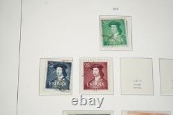 ESPAGNE ANNÉES 1950-1970 COLLECTION DE PRÈS DE 1 500 TIMBRES CONSERVÉS DANS UN ALBUM LIGHTHOUSE
