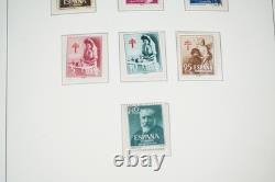 ESPAGNE ANNÉES 1950-1970 COLLECTION DE PRÈS DE 1 500 TIMBRES CONSERVÉS DANS UN ALBUM LIGHTHOUSE