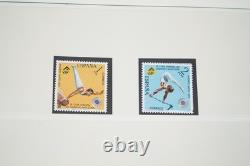 ESPAGNE ANNÉES 1970 COLLECTION COMPLÈTE DE 580 TIMBRES NEUFS CONSERVÉS DANS UN ALBUM LINDNER