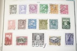 EUROPE CENTRALE 1850-1950 COLLECTION DE PLUS DE 2300 TIMBRES NEUFS ET USAGÉS DANS UN ALBUM SCOTT