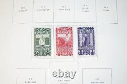 EUROPE CENTRALE 1850-1950 COLLECTION DE PLUS DE 2300 TIMBRES NEUFS ET USAGÉS DANS UN ALBUM SCOTT