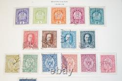 EUROPE CENTRALE 1850-1950 COLLECTION DE PLUS DE 2300 TIMBRES NEUFS ET USAGÉS DANS UN ALBUM SCOTT