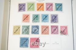 EUROPE CENTRALE 1850-1950 COLLECTION DE PLUS DE 2300 TIMBRES NEUFS ET USAGÉS DANS UN ALBUM SCOTT