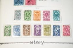 EUROPE CENTRALE 1850-1950 COLLECTION DE PLUS DE 2300 TIMBRES NEUFS ET USAGÉS DANS UN ALBUM SCOTT