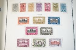 EUROPE CENTRALE 1850-1950 COLLECTION DE PLUS DE 2300 TIMBRES NEUFS ET USAGÉS DANS UN ALBUM SCOTT