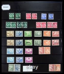 EUROPE Europa 1930-1945 MNH MH Utilisé Allemagne WWII 2 Albums de Timbres SAFE Collection