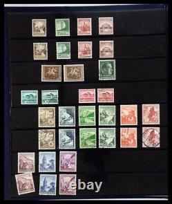 EUROPE Europa 1930-1945 MNH MH Utilisé Allemagne WWII 2 Albums de Timbres SAFE Collection