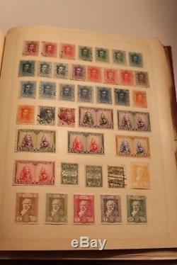 Early 1850's & Up Apprx 480 Colonies Espagne Colonies Stamps Collection Collection Album