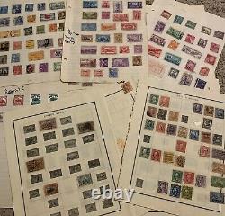 Early Us Stamp Lot Sur Les Pages D’albums. Surtout Des Années 1800 Au Début Des Années 1940. Grand Cadeau