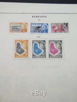 Edw1949sell Barbados Collection Très Propre, Menthe & Usagée Sur Les Pages D'album Cat $ 436