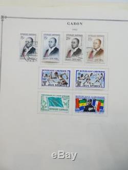 Edw1949sell Gabon Collection Très Propre Mint & Used Sur Les Pages D'album. Chat 873 $