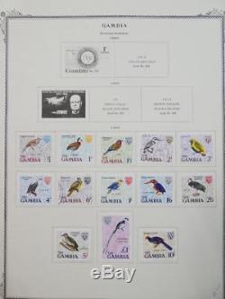 Edw1949sell Gambia Choix Vf Mint Og & Collection D'occasion Sur Album Pgs. Chat 1248 $