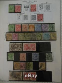 Edw1949sell Great Britain Collection Mint & Used, Toutes Différentes Sur Les Pages D'album