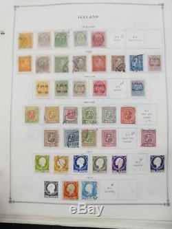 Edw1949sell Island Collection Très Propre Mint & Used Sur Les Pages De L'album Cat $ 1172