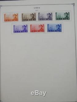 Edw1949sell Libya Collection Mint & Used Très Propre Sur Les Pages D'album. Chat 560 $