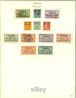 Edw1949sell Memel Mint & Collection D'occasion De All Diff Sur Les Pages D’album. Chat 2094 $