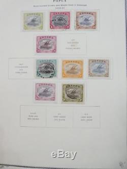 Edw1949sell Papua Très Belle Collection Mint & Used Sur Les Pages De L'album. Chat 876,00 $