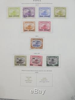 Edw1949sell Papua Très Belle Collection Mint & Used Sur Les Pages De L'album. Chat 876,00 $
