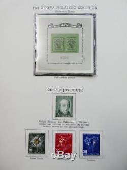 Edw1949sell Suisse Belle, La Plupart Du Temps Collection Mint Og Sur Les Pages De L'album