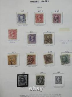 Edw1949sell USA Collection Nice Mint & Used Starter Sur Les Pages D'album