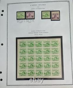 Edw1949sell USA Mint & Used Collection Sur Les Pages D'album Avec Beaucoup De Better Incl #630