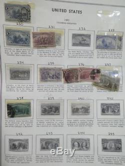 Edw1949sell USA Monnaie De Nice Et D'occasion Collection De Démarrage Sur Les Pages De L'album