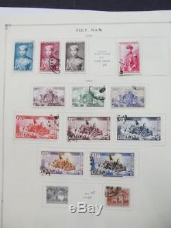 Edw1949sell Vietnam Collection Mint & Used Très Propre Sur Les Pages De L'album Chat 650 $ +
