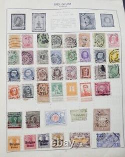 Edw1949sell Worldwide Collection Old Time Mint & Used Dans L'album Torn & Tattered
