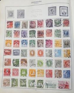 Edw1949sell Worldwide Collection Old Time Mint & Used Dans L'album Torn & Tattered