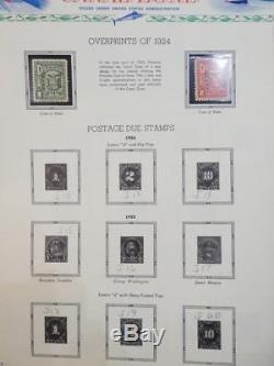 Edw1949sell Zone Canal Toute La Collection Mint Og Sur Les Pages D'album. Scott Cat 699 $