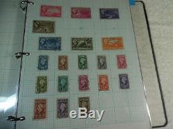 Énorme Suriname Stamp Album Collection Mint Et D'occasion 509 Timbres 160-39e
