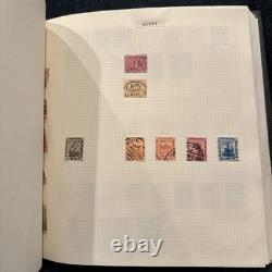 Énorme album vintage Stanley Gibbons Devon 1 494 timbres, 37 pays 1940-70