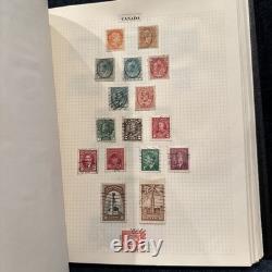 Énorme album vintage Stanley Gibbons Devon 1 494 timbres, 37 pays 1940-70