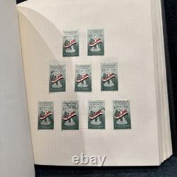 Énorme album vintage Stanley Gibbons Devon 1 494 timbres, 37 pays 1940-70