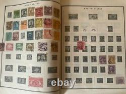 Enorme collection internationale de timbres dans un album Scott moderne