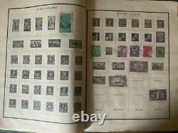 Enorme collection internationale de timbres dans un album Scott moderne
