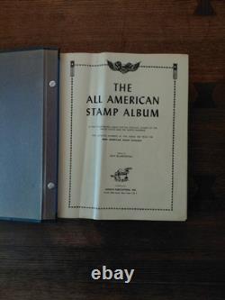 Énorme collection vintage de timbres américains dans un album, presque complète, États-Unis