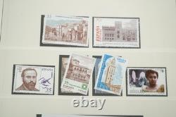 Espagne 1997-2000 Collection de 170 timbres et 25 feuillets souvenirs dans un album Lindner