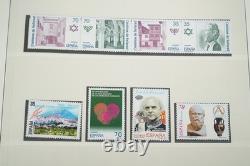 Espagne 1997-2000 Collection de 170 timbres et 25 feuillets souvenirs dans un album Lindner
