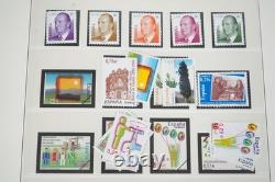 Espagne 2006-2007 Collection de 145+ timbres neufs sans charnière conservés dans un album Lindner