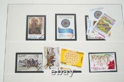 Espagne 2006-2007 Collection de 145+ timbres neufs sans charnière conservés dans un album Lindner