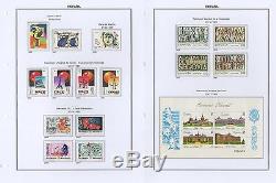 Espagne 3 Binder Hingeless Album Complete Collection 1950-1999 (50 Ans) Mnh Luxe