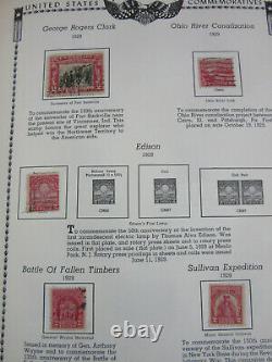 Estate Book Toute La Collection De Timbres De L'american Timbre 100's De Timbres Des Années 1800 1960