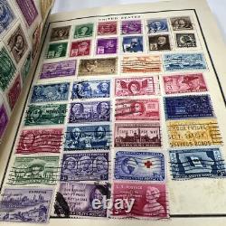 États-Unis + Pays et accumulation de l'album de timbres-poste modernes de plus de 2500 avant la Seconde Guerre mondiale