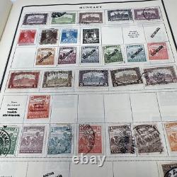 États-Unis + Pays et accumulation de l'album de timbres-poste modernes de plus de 2500 avant la Seconde Guerre mondiale