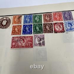 États-Unis + Pays et accumulation de l'album de timbres-poste modernes de plus de 2500 avant la Seconde Guerre mondiale