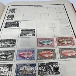 États-Unis + Pays et accumulation de l'album de timbres-poste modernes de plus de 2500 avant la Seconde Guerre mondiale